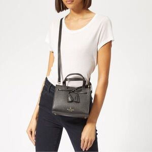 Kate Spade Black Tassel Satchel